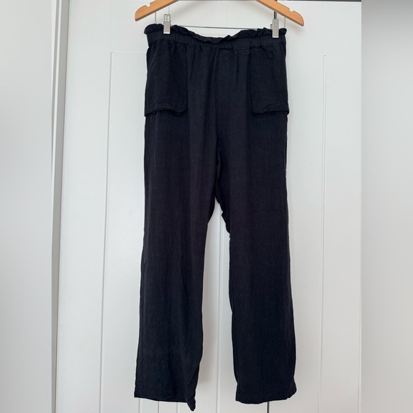 Monk & Lou Linen-blend Pants - Picture 1 of 7